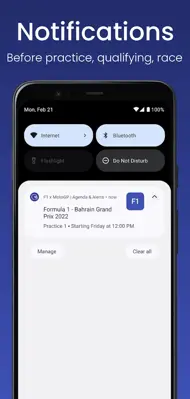 F1 x MotoGP | Agenda & Alerts android App screenshot 3